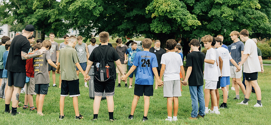 Reynolda student gathering