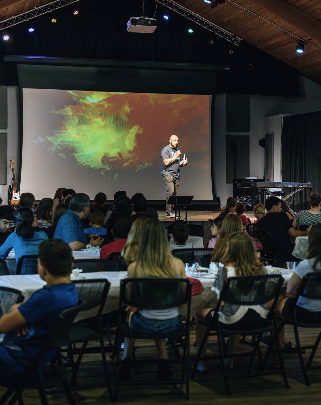 Reynolda Students learning together